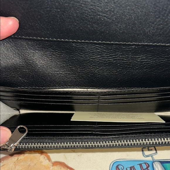 Radley London Westwell Lane Black Woven Leather Wallet NWT - Picture 4 of 6